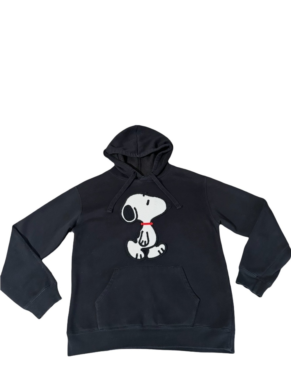 Peanuts Snoopy Hoodie Black
Graphic Pullover Sweatshirt Size
Small Cozy Cartoon - Picture 3 of 6